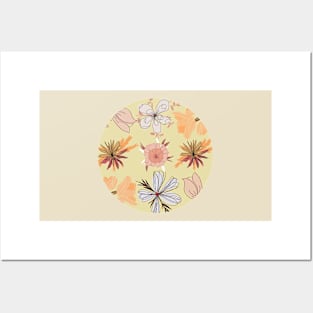 Beautiful Summer Flowers Posters and Art